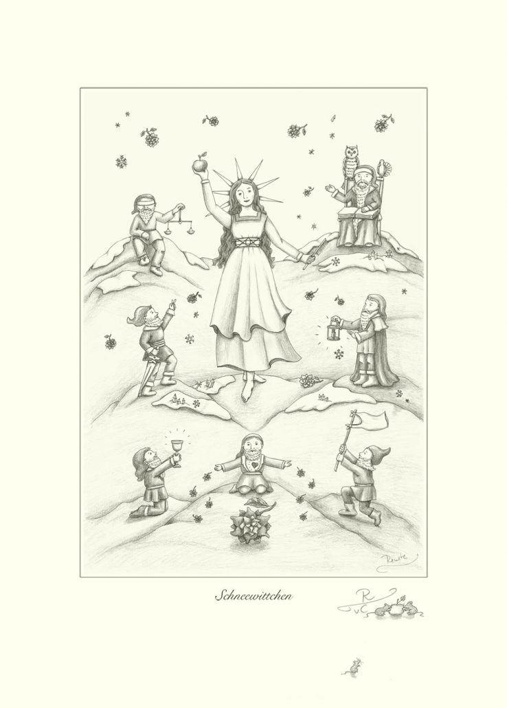 Snow White - Unique piece