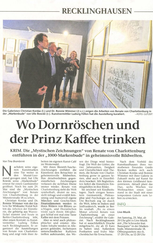 Recklinghaeuser Zeitung 15.05n2219 - Renate von Charlottenburg