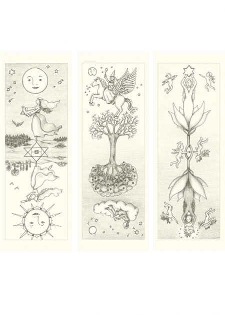 Merklesezeichen - Set